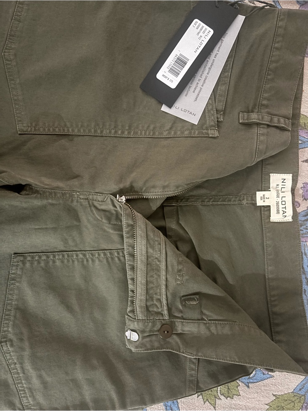 Nili Lotan Shon cotton pants - Picture 6 of 6